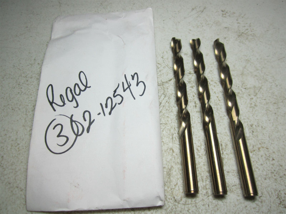 Regal Cutting Tools (02-12543) 5" OAL Jobber Length Drill - Pack of 3