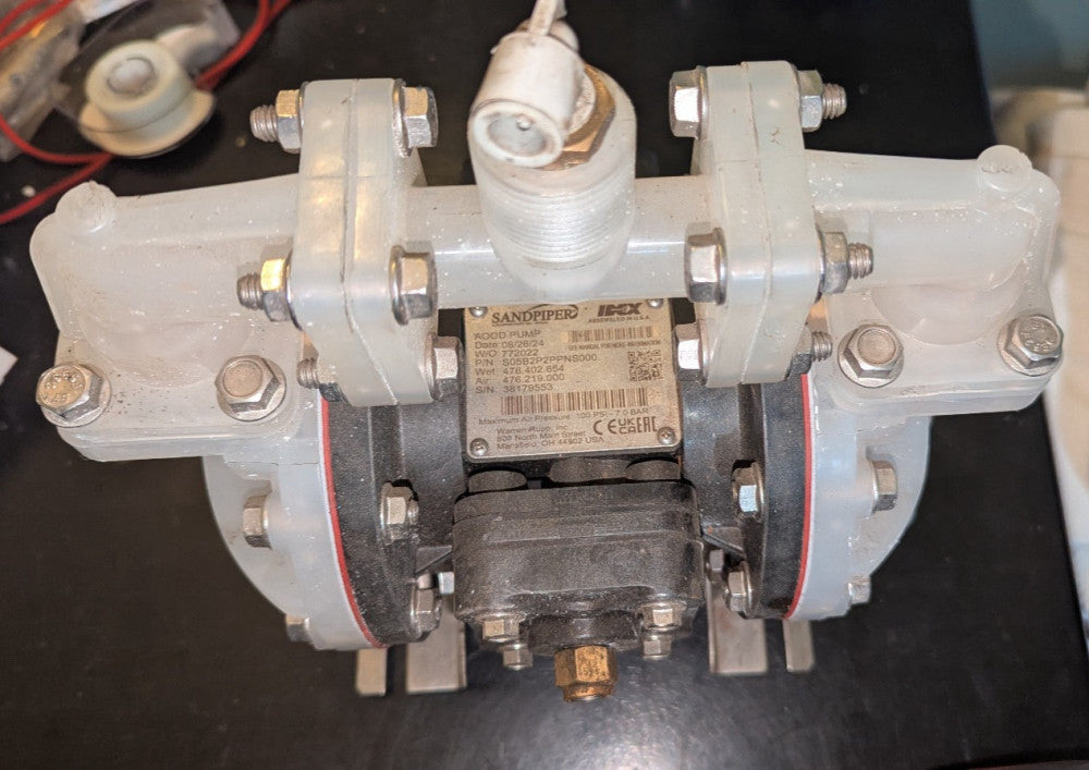 Sandpiper AODD Nonmetallic Pump S05B2PPNS000 Used & Guaranteed
