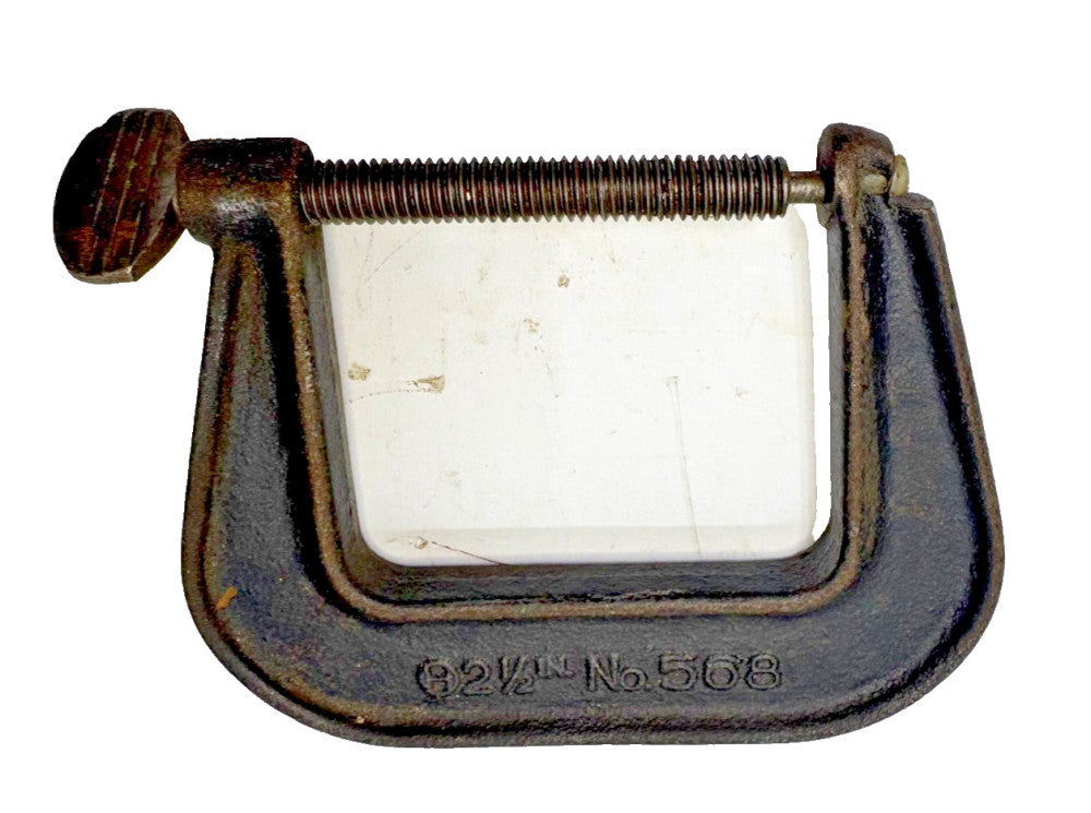 CINCINNATI TOOL, C-CLAMP 2-1/2", NO 568, OPENING 3-7/8"