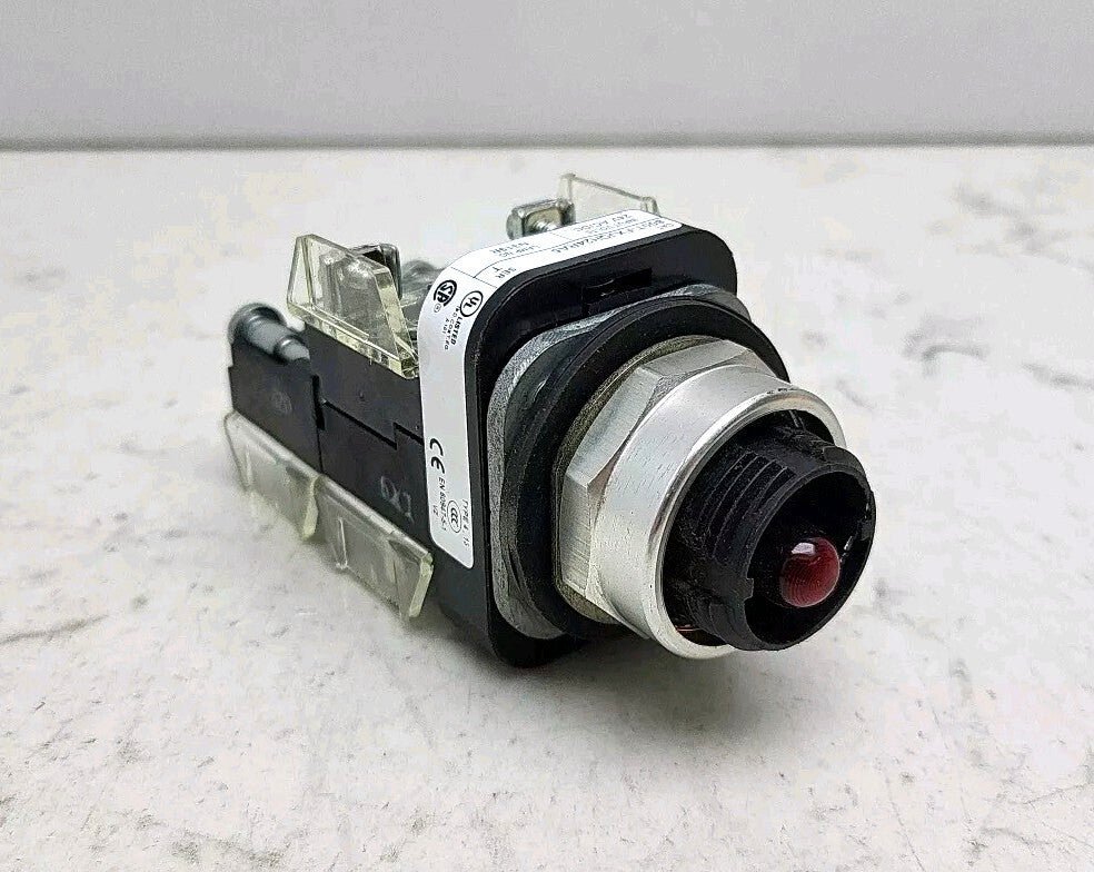 Allen Bradley 800T-FXJQH24RA5 Ser T Pushbutton Switch 24Vac/Dc Used See Pictures