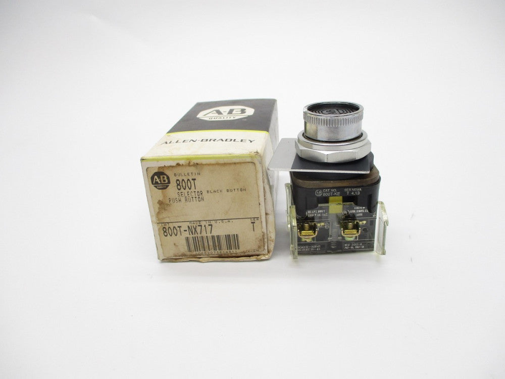 ALLEN BRADLEY 800T-NX717 SER. T (BK/YL) NSMP
