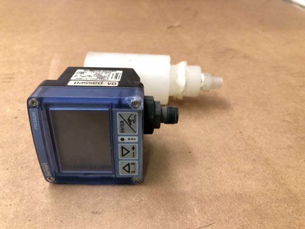 Burkert 00551741 Digital Air Pressure Gauge 0-145PSI 12-30VDC 4-20mA