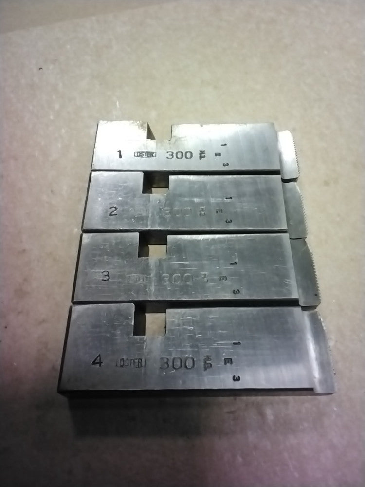 Oster 3/8" 24NF Pipe Threading Die Set #1, 2, 3, 4