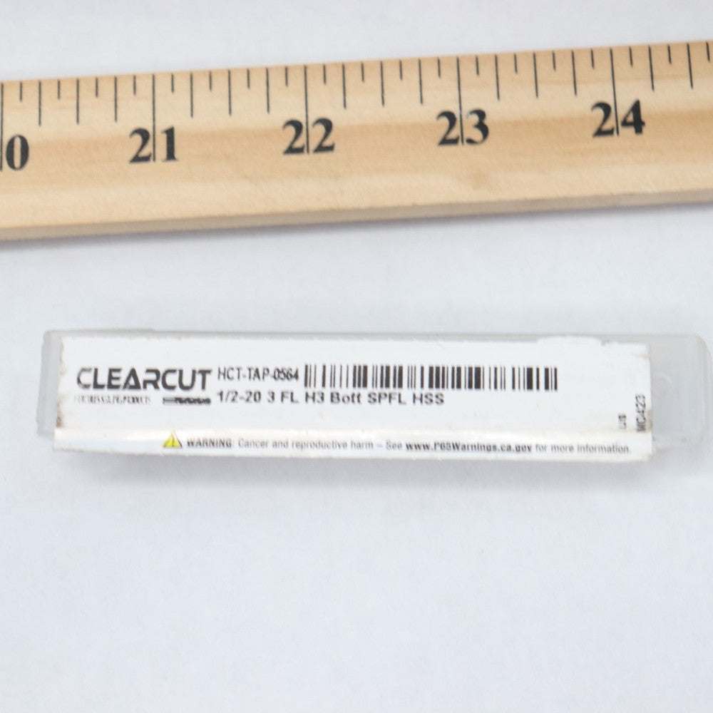 Hercules Products Spiral Flute Hand Taps 3.380" HCT-TAP-0564