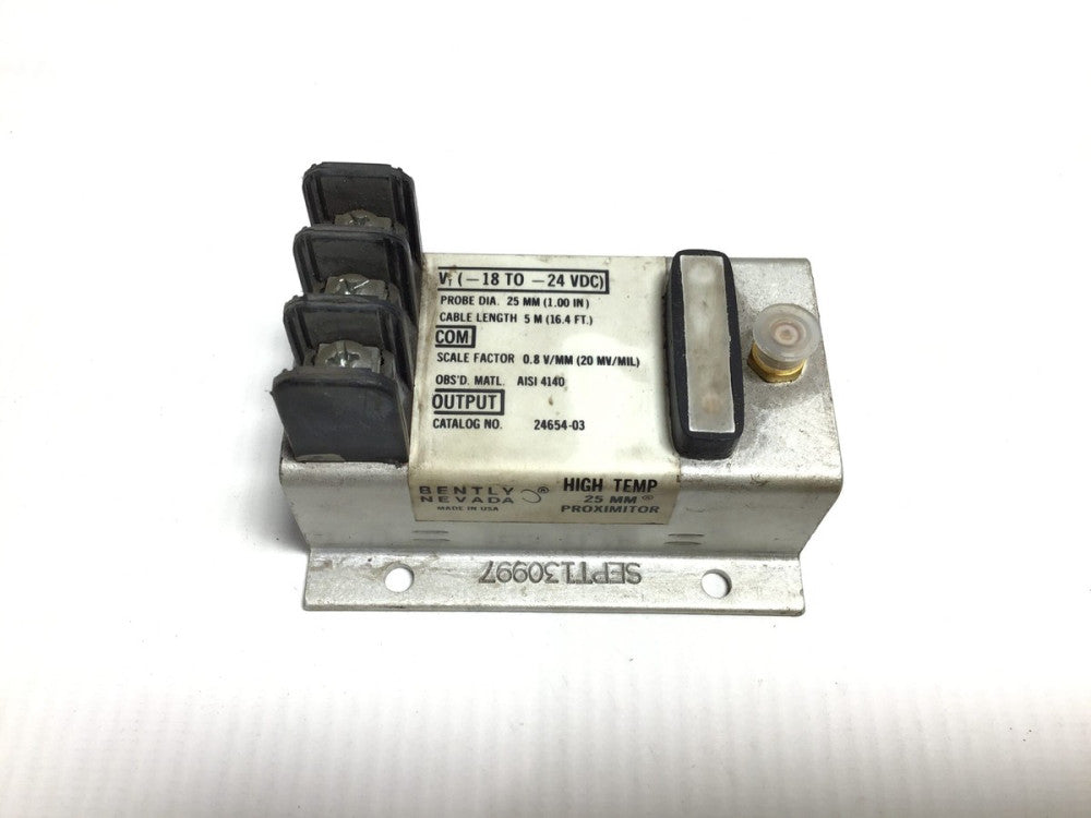 Bently Nevada 24654-03 7200 Series 25mm Proximitor