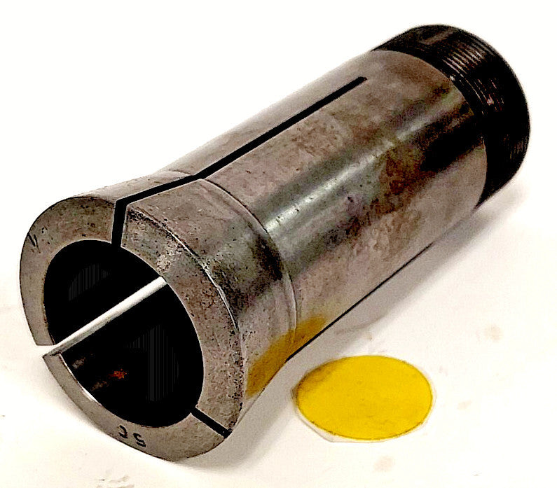 UNBRANDED ROUND 5C 1" COLLET STEEL MATERIAL 3-3/8" OAL