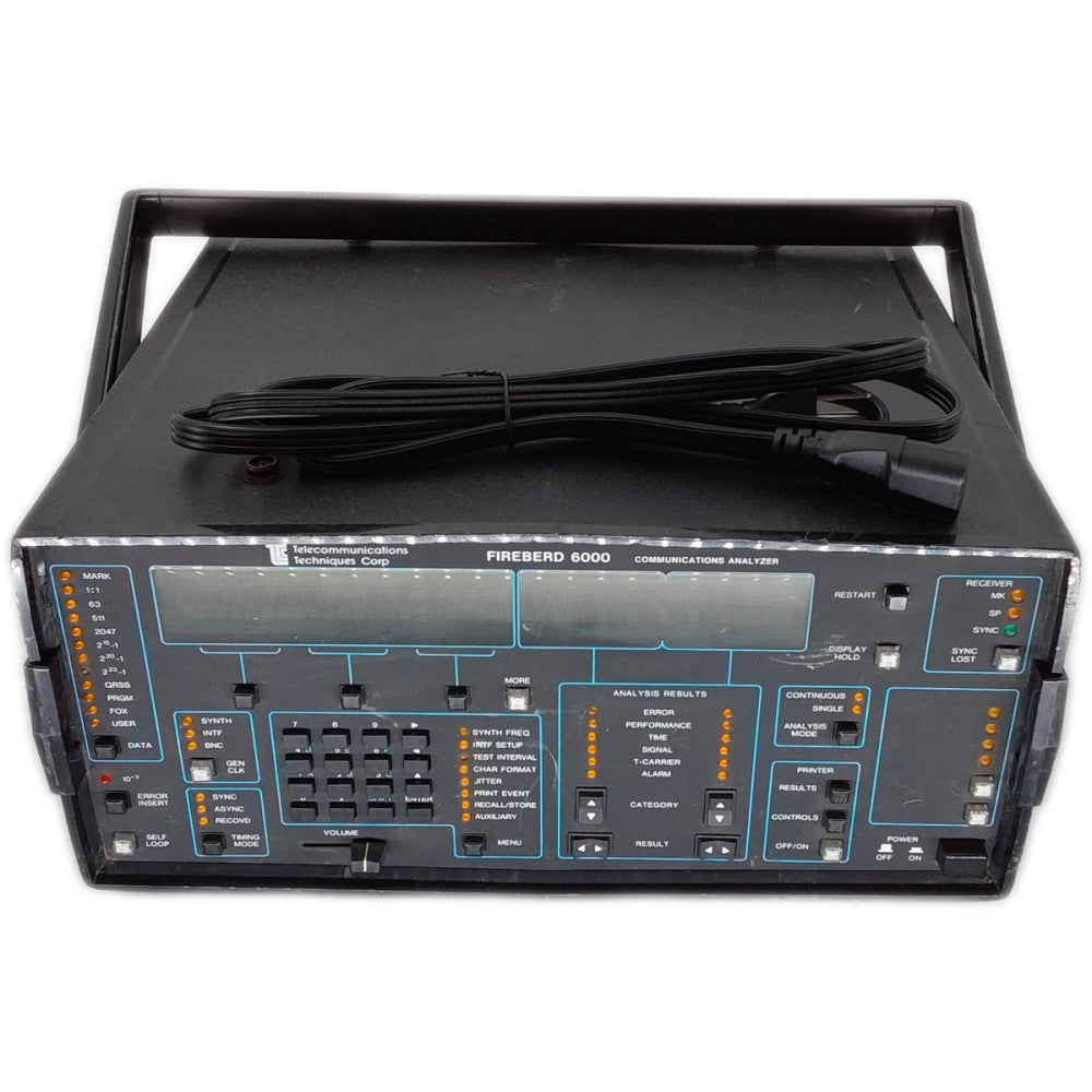 Telecommunications Techniques Corporation Fireberd 6000