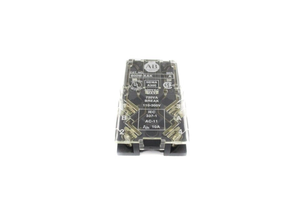 ALLEN BRADLEY 800M-XAK SER. A 300VAC NSNP
