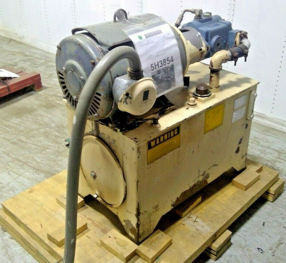 30 HP Hydraulic Power Pack CONTINENTAL HYDRAULICS Pump w/40 Gal. Tank
