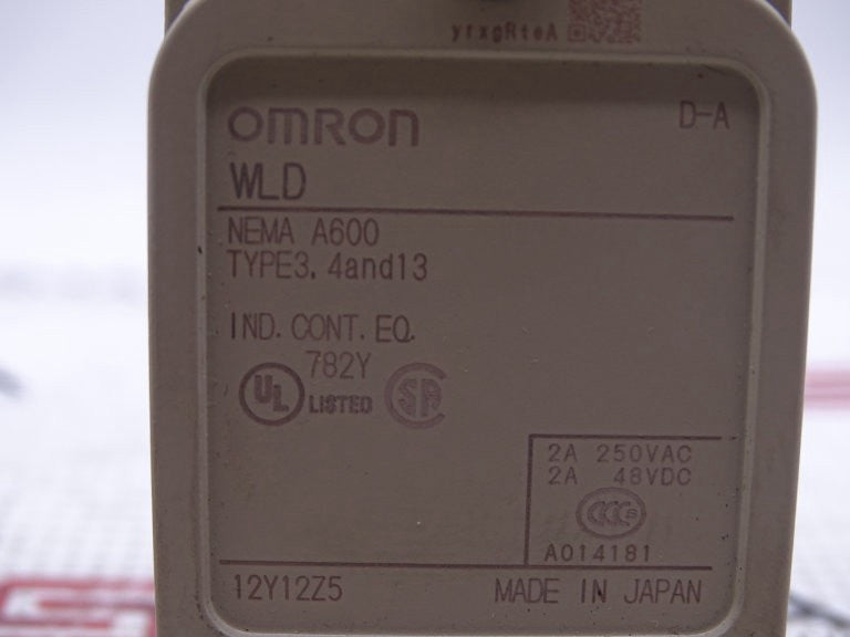 OMRON WL-D PLUG NEW