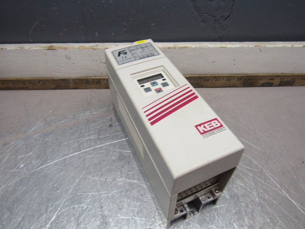KEB F4 COMBIVERT CONTROLLER 09.F4.S3D-3420/1.2 2.8KVA 1.5KW 2/4P NICE TAKEOUT !!