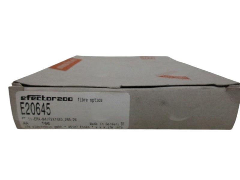 IFM EFECTOR E20645 FIBER OPTICS NSMP