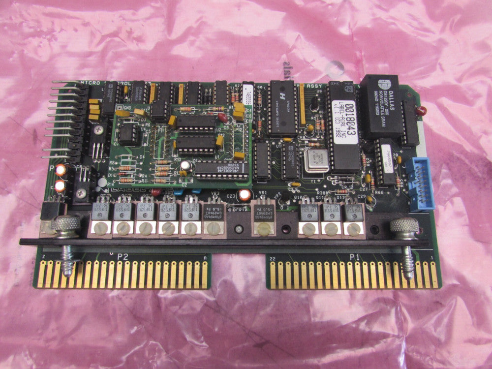 LABLE-AIRE MICRO CONTROL CARD 7465681 L/CPU XLNT USED TAKEOUT MAKE OFFER !!