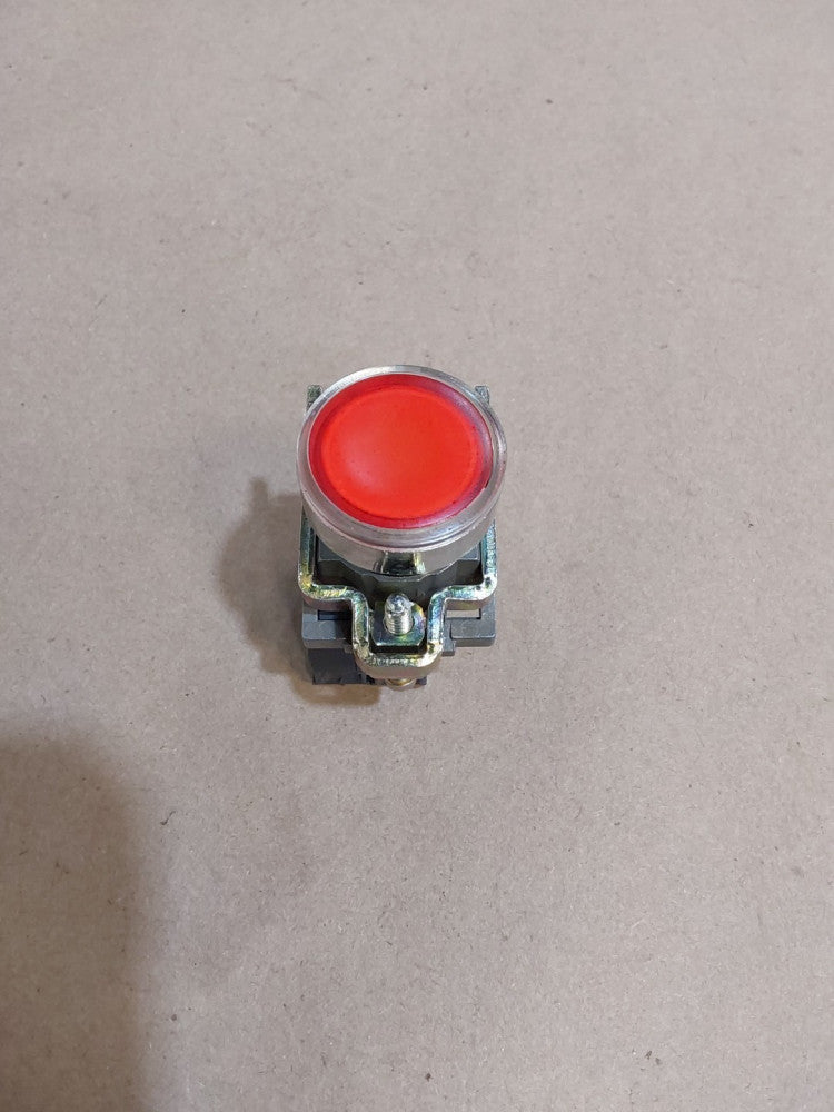 Schneider ZBV-B4 Red LED 24V Illuminated Momentary Push Buttons W/ZBE-101