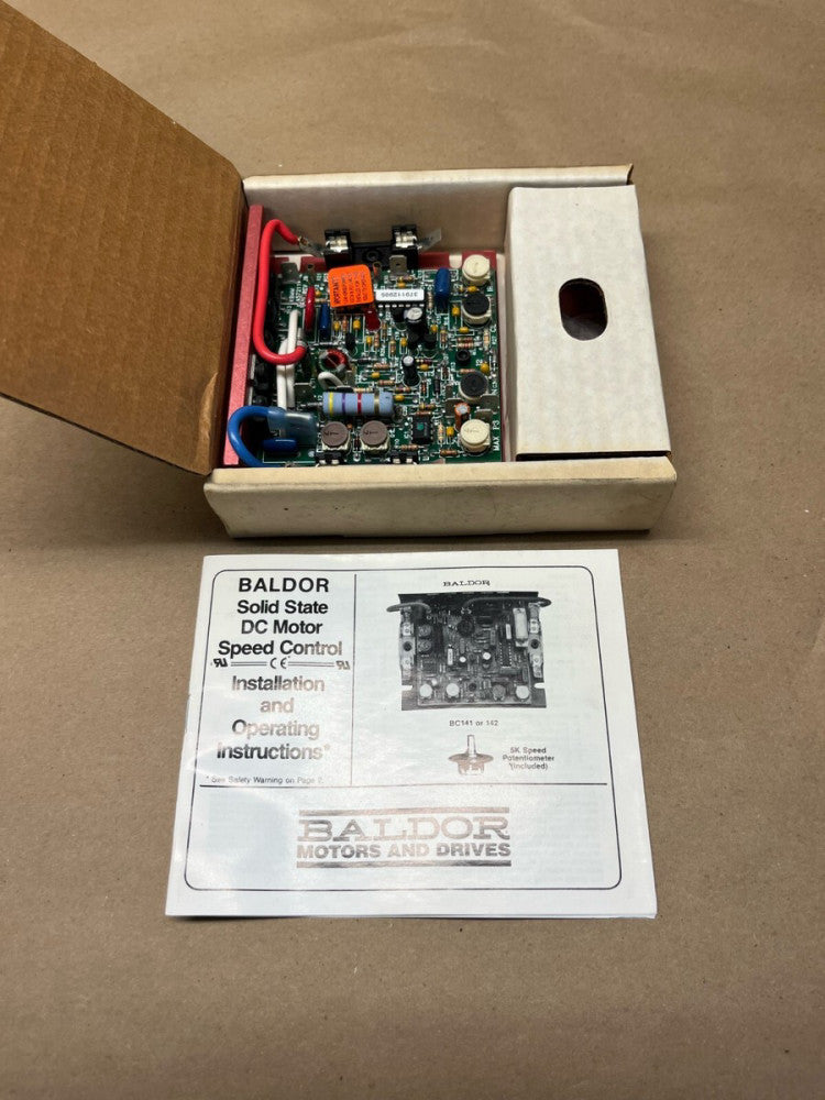 Baldor BC141 DC Motor Speed Control 115VAC-50/60HZ