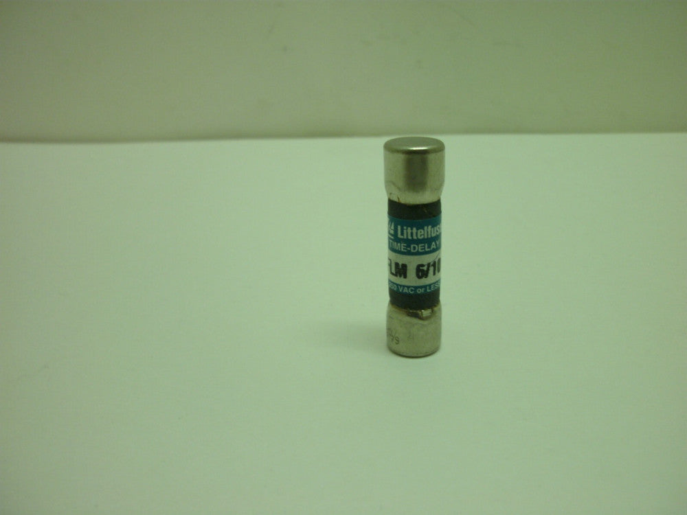LITTELFUSE FLM 6/10 MIDGET FUSE TIME-DELAY 6/10 AMP 250VAC NEW NO BOX