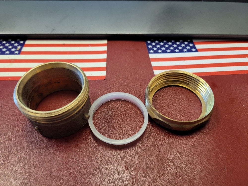 NEW MADE IN USA Elkhart Products 1-1/2" C x SL Trap Adapter Brass 5801-7 (S1-C39