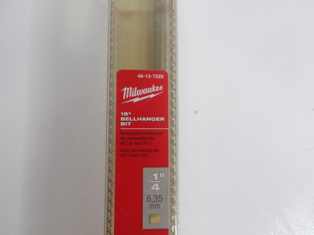 Milwaukee 48-13-7225 1/4 in. x 18 in. Bellhanger Bit