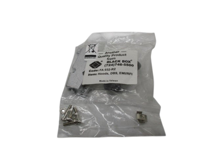 BLACK BOX FA032-R2 HOOD DB9 EMI/RFI  NSMP