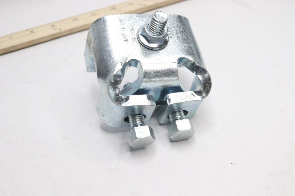 Caddy Flange Adaptor Assembly Electrogalvanized Steel 1/4" x 3/4" CSBS -AS SHOWN