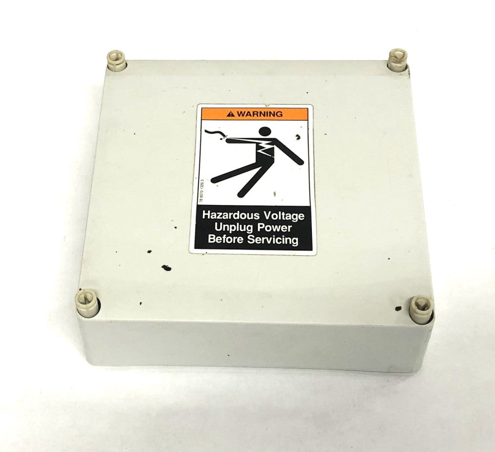 Unbranded 2-1/8 Inch Hazardous Voltage Enclosure 7-7/8 Inch OAL NOS