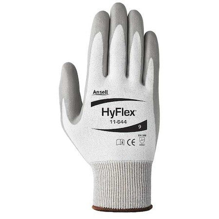 Ansell 11-644 Hyflex Cut-Resistant Coated Gloves, A2 Cut Level, Dipped,