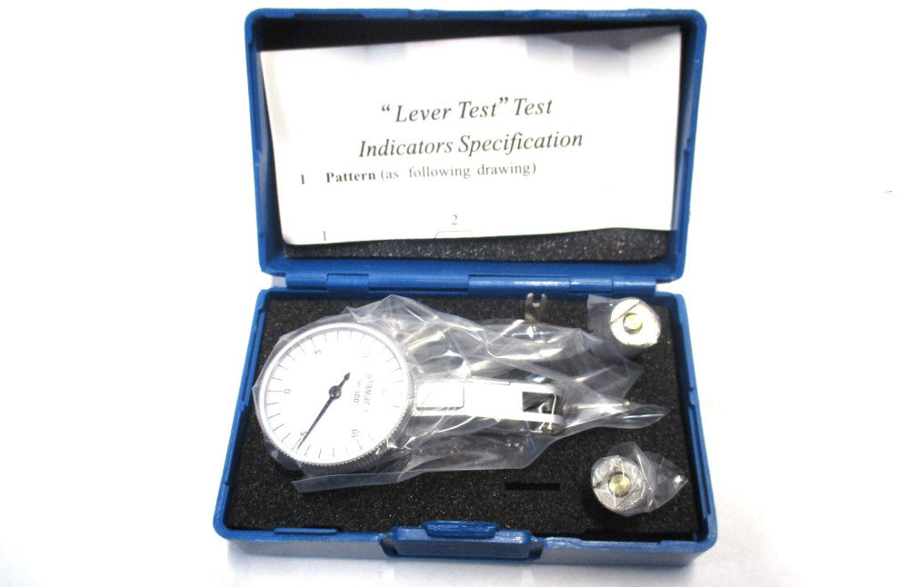 NEW 0" - 0.03" 0-15-0 Reading 0.001" Graduation Horizontal Dial Test Indicator