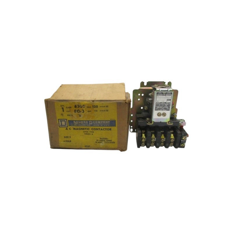 SQUARE D 8502B0-3 SER. A 110/120V NSMP
