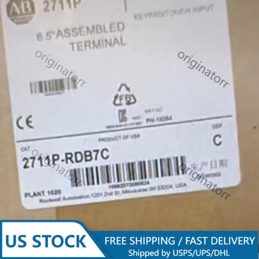2711P-RDB7C PanelView Plus700 6.5 inch Display Module 2711PRDB7C NEW US Free Tax