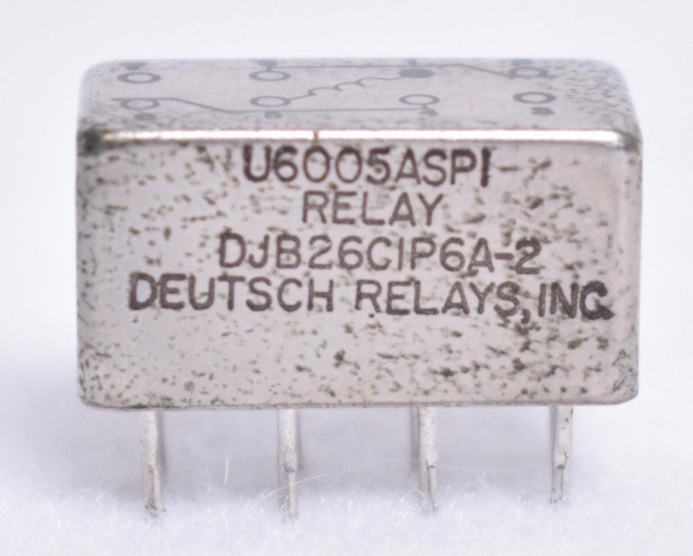 Deutsch Relays Inc U6005ASPI DJB26CIP6A-2 99699 8538