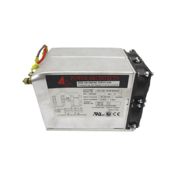 POWER ARCHITECTS HFC-1261 90445-91 100-250VAC 10A (AS PICTURED) NSNP