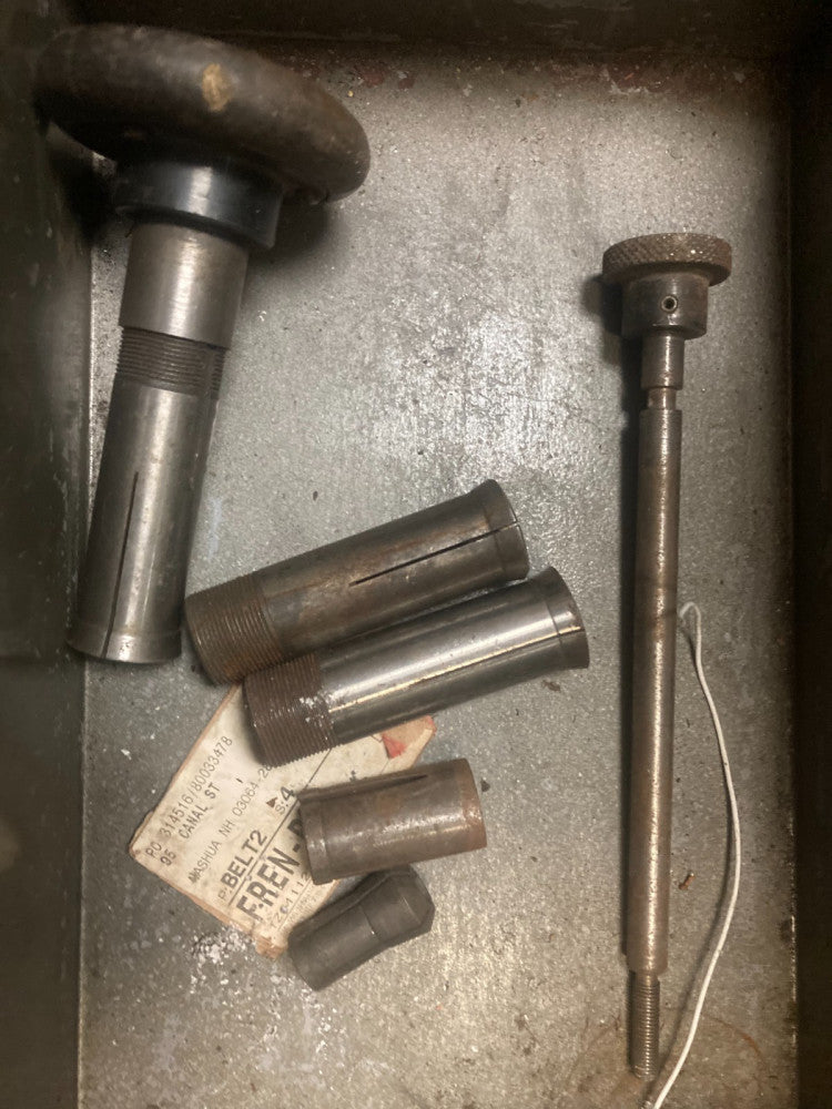 Black Diamond Drill Grinder Chuck Draw Bar With Collet, Grinding Fixture Webster
