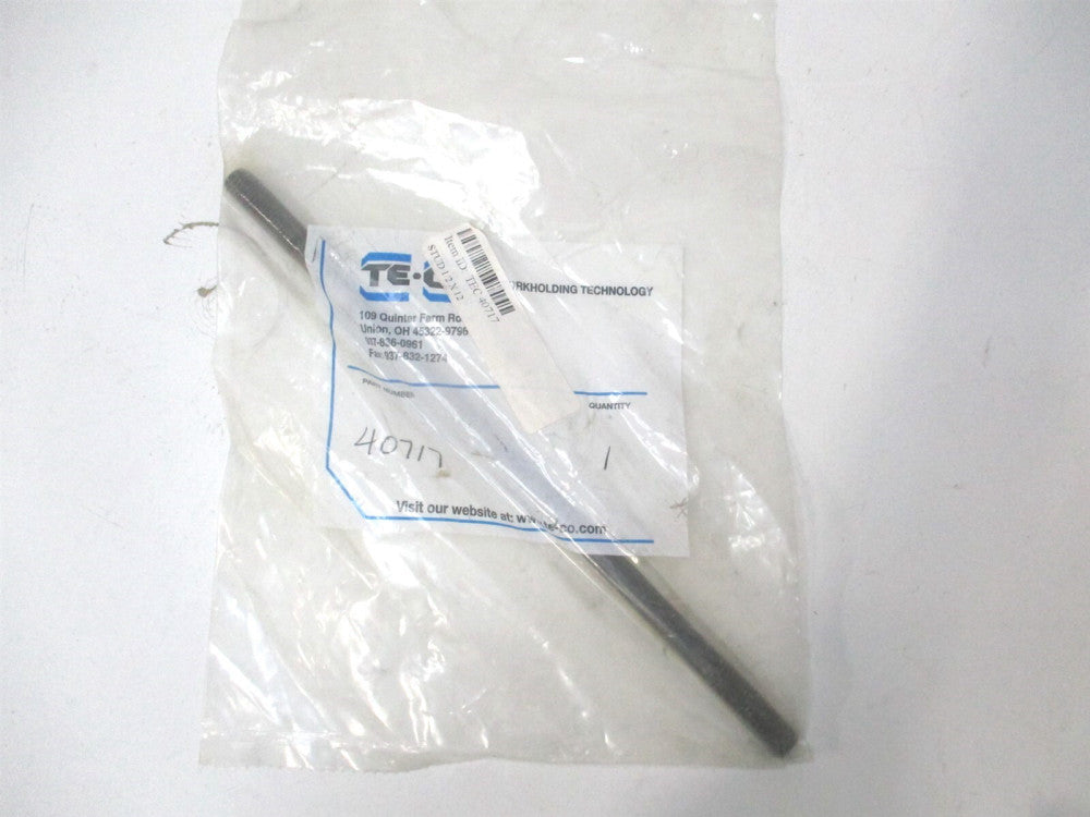 TE-CO (40717) 1/2-13 12″ OAL Carbon Steel Equal Double Threaded Stud