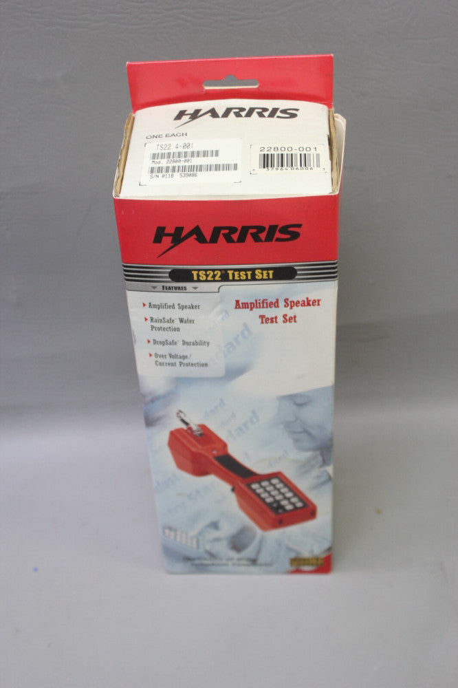 NEW HARRIS TS22 AMPLIFIER SPEAKER TEST SET TS22.4-001 22800-001