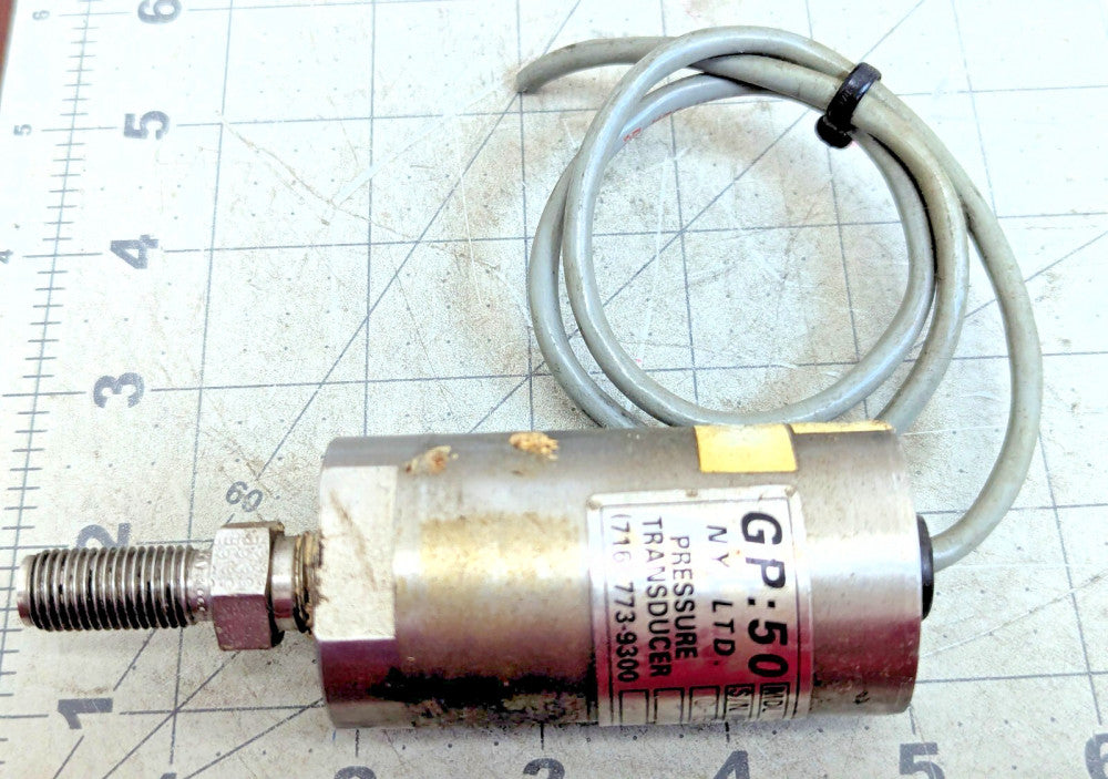GP: 50 Model 211 Industrial Grade Pressure Transducer 0~150 PSIG [C9S4]#12