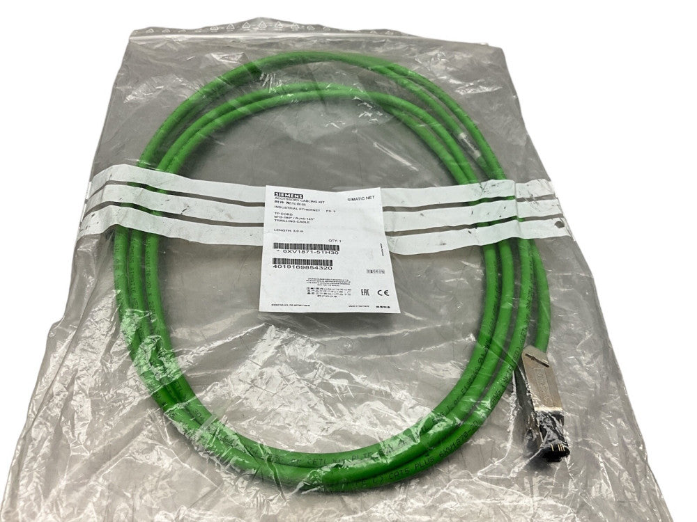 Siemens 6XV1871-5TH30 Industrial Ethernet Trailing Cable 3m