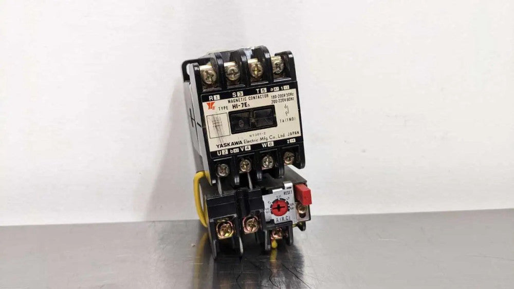 Yaskawa HI-7E Magnetic Contactor RH-15 Thermal Relay 0.43-0.67A