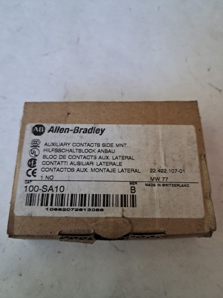 100-SA10 1PCS NEW Allen-Bradley Auxiliary Contact 100SA10 Free shipping