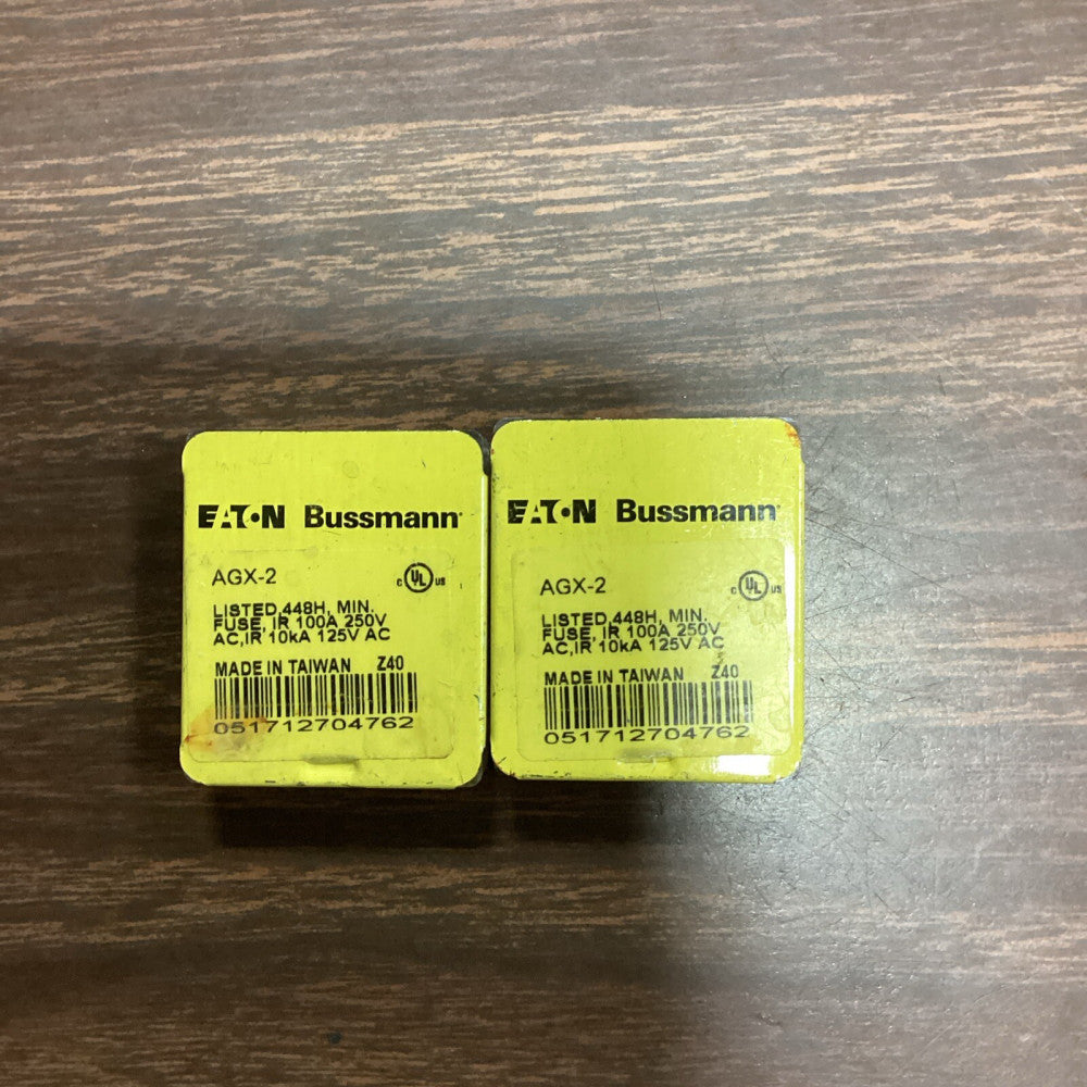Buss AGX-2 Bussmann Fuse Fine Wire Element (Pack of 10)
