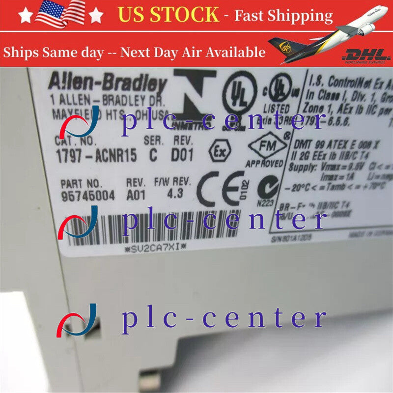1 PCS NEW Allen-Bradley 1797-ACNR15 1797-ACNR15 NEW IN BOX