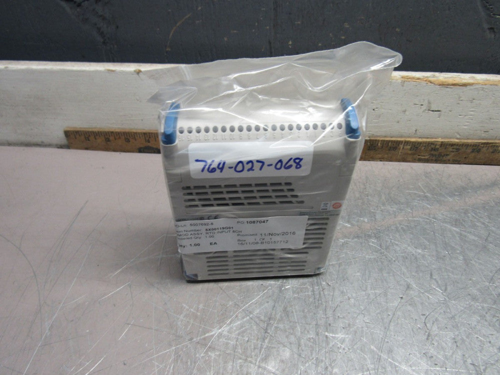 EMERSON OVATION 8-CHANNEL RTD INPUT MODULE 5X00119G01 NEW M/OFFER !!