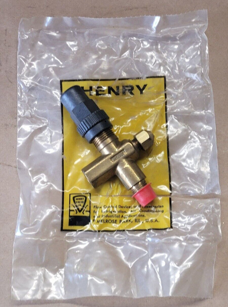 Henry Refrigeration Valve 1/4" NPT 1/8" NPT