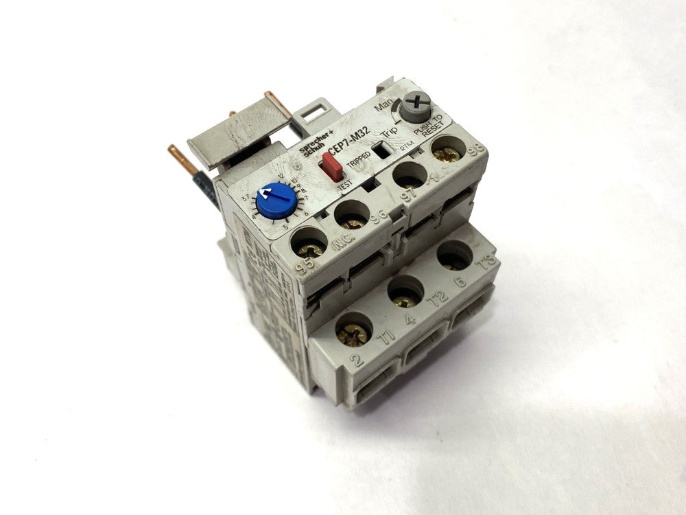 Sprecher+Schuh CEP7-M32-12-10 Ser. B Solid State Overload Relay 3-Pole 3.7-12A