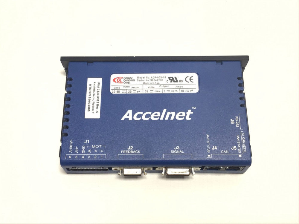 COPLEY CONTROLS CORP ACP-055-18 ACCELNET SERVO DRIVE