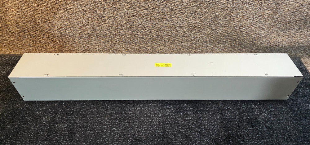 Hoffman F66T148GVP SCR CVR Straight Section Flat Cover Wireway 6"X 6"X 48"