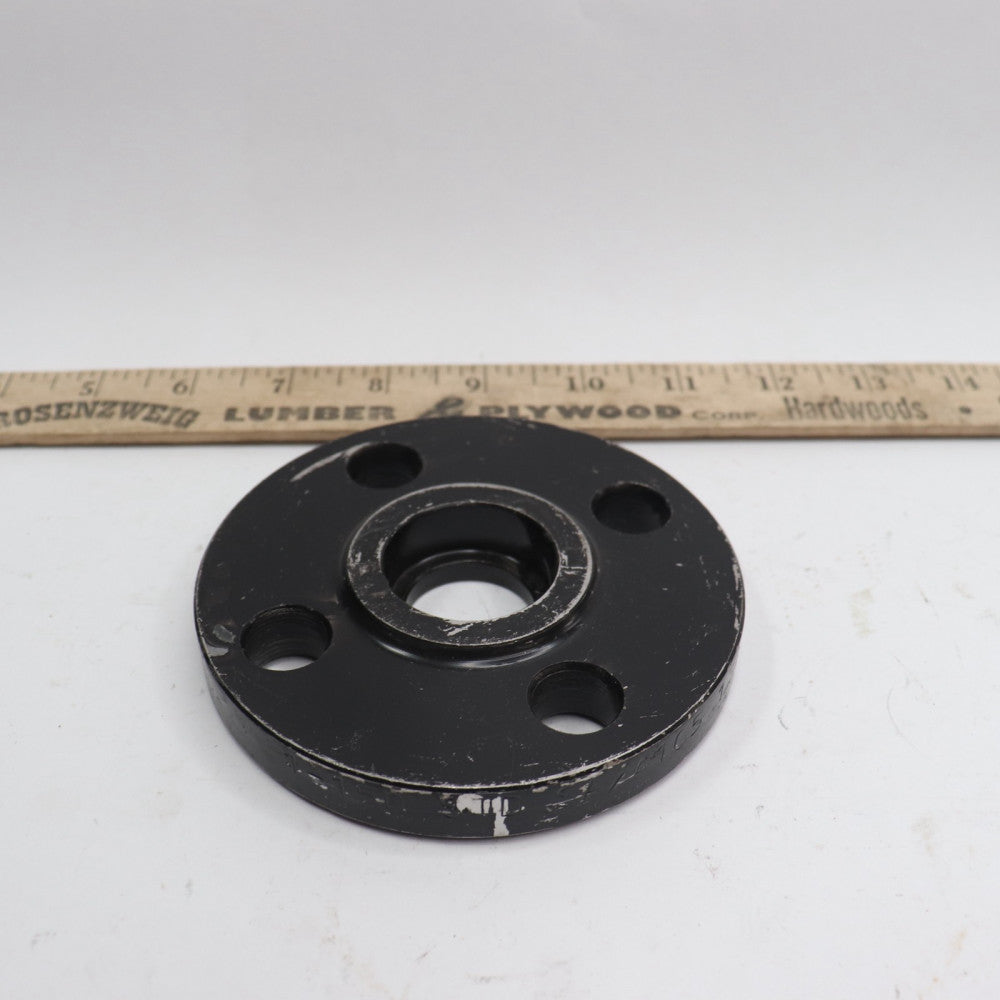 Socket Weld Flange Raised Face Black Carbon Steel 150 # 1"