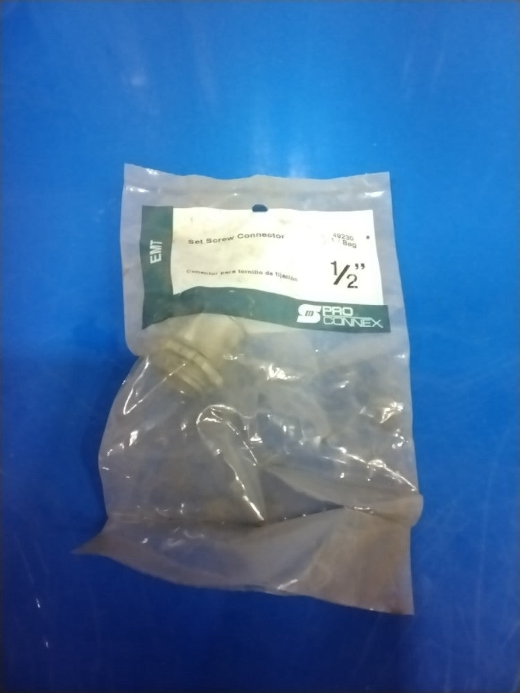Pro Connex 1/2 Inch Set Screw Connector 49230