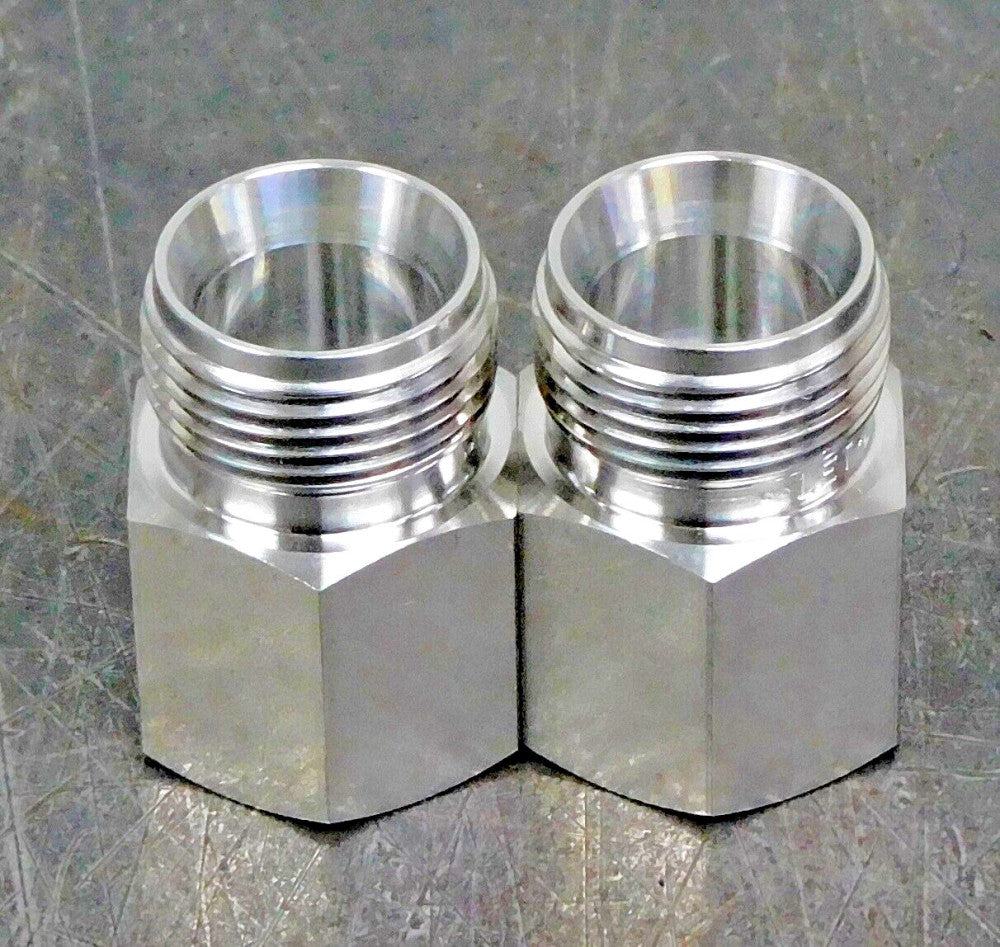 Swagelok M-FConversion Adapter Stainless Steel St 3/8"x 1/4" NPT Lot of (2)