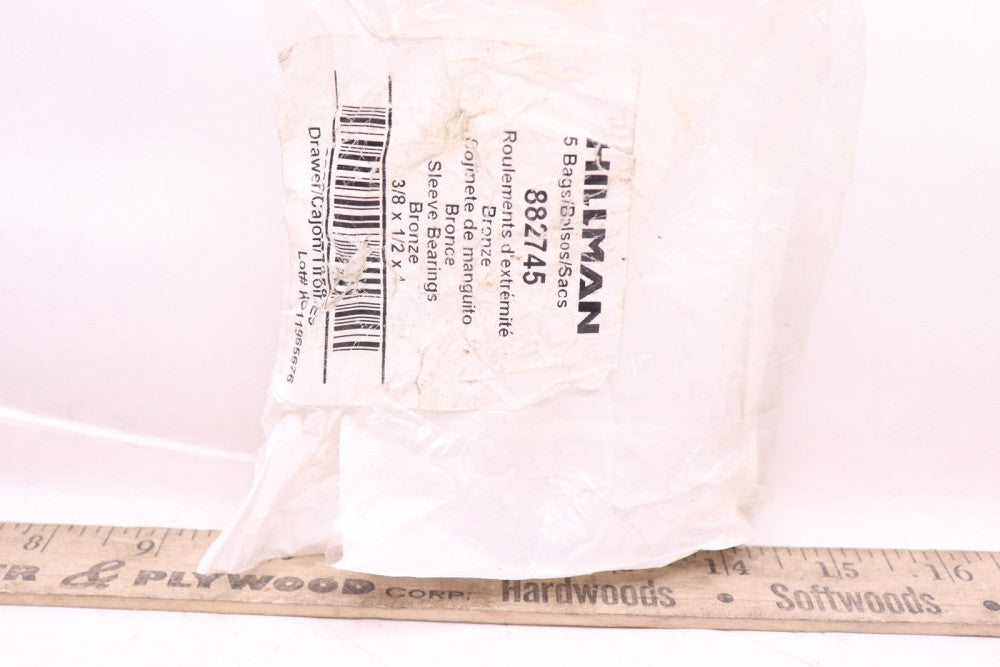 Hillman Sleeve Bearing Bronze 3/8" x 1/2" x 1" 882745