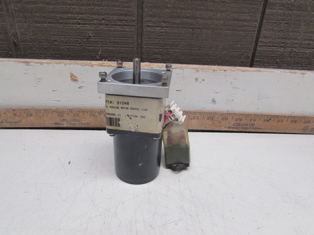 ORIENTAL MOTOR 0031046 , ASY/WRNG RWD MOTOR,50RPM,110V, NEW SURPLUS! MAKE OFFER!